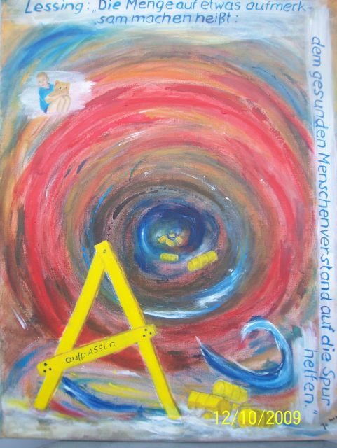 Asse, 60cm×100cm, 2009, Öl