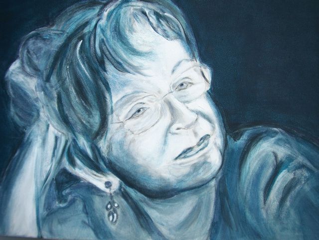 Selbst 2, 60cmx40cm, 2011, Öl