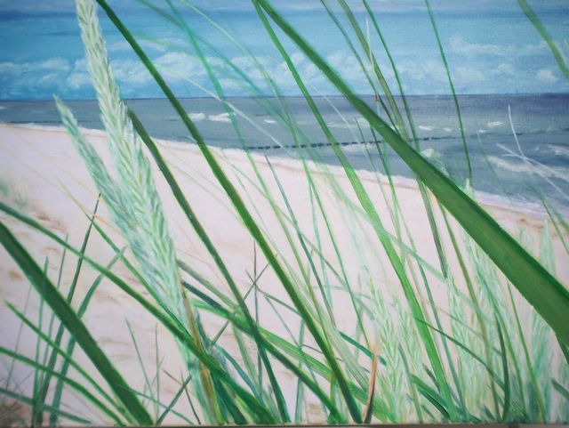 Strand, 50cmx70cm, 2015, Öl