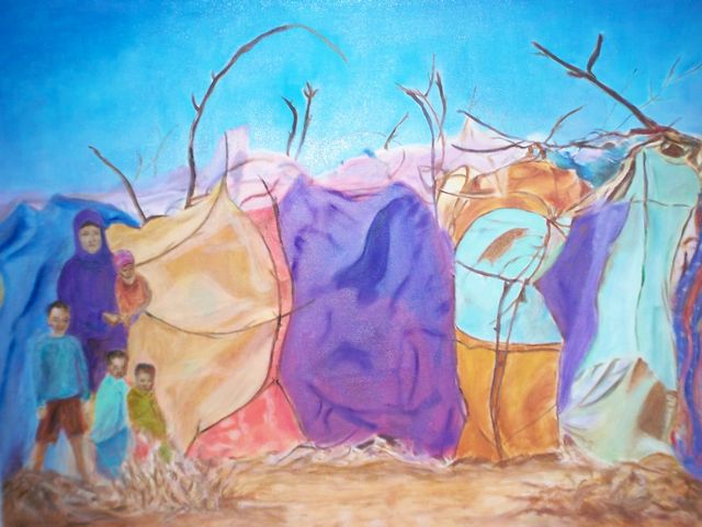 Heim??? 100cmx80cm, 2014, Öl