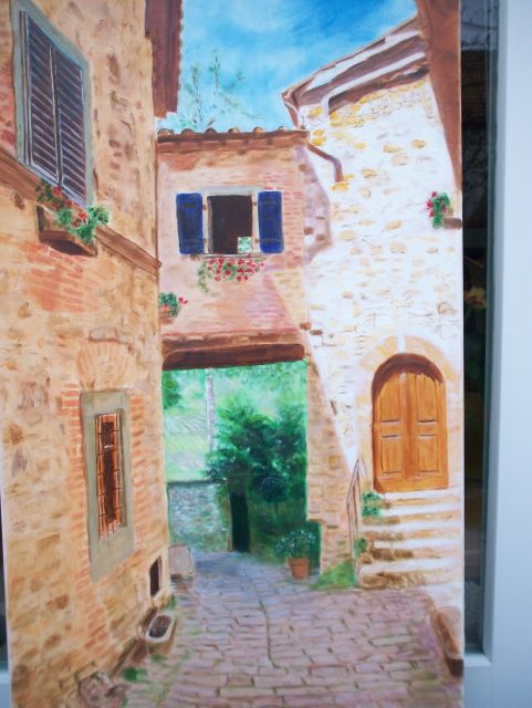 Toscana 1, 50cm×70cm, 2013, Öl